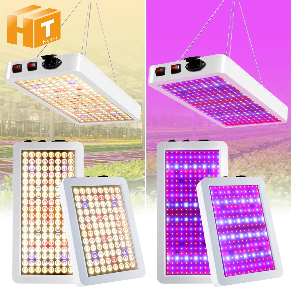 Full Spectrum LED Grow Light AC100-277V SMD2835 Double Switch For Hydroponic Greenhouse Plants Veg Flowers