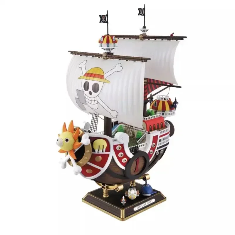 Bandai Original ONE PIECE Thousand-Sunny Land of Wano Anime Action Figure Assembled Model Kit Collection Toy Gift for Kids