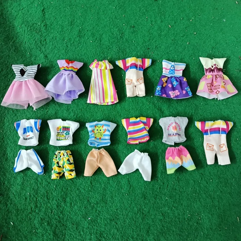 Bestseller Hochwertige 5,5 Zoll Puppenkleider Kinder 14cm Puppenzubehör Weihnachtskleid Mini-Badeanzug Geburtstagsgeschenk – Detail 3