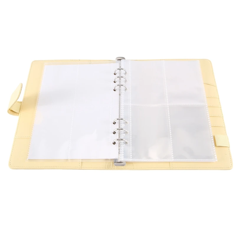 1 Piece 100 Envelope Challenge Binder Savings Challenges Binder Budget Binder Easy And Fun Way To Savemoney(Yellow)