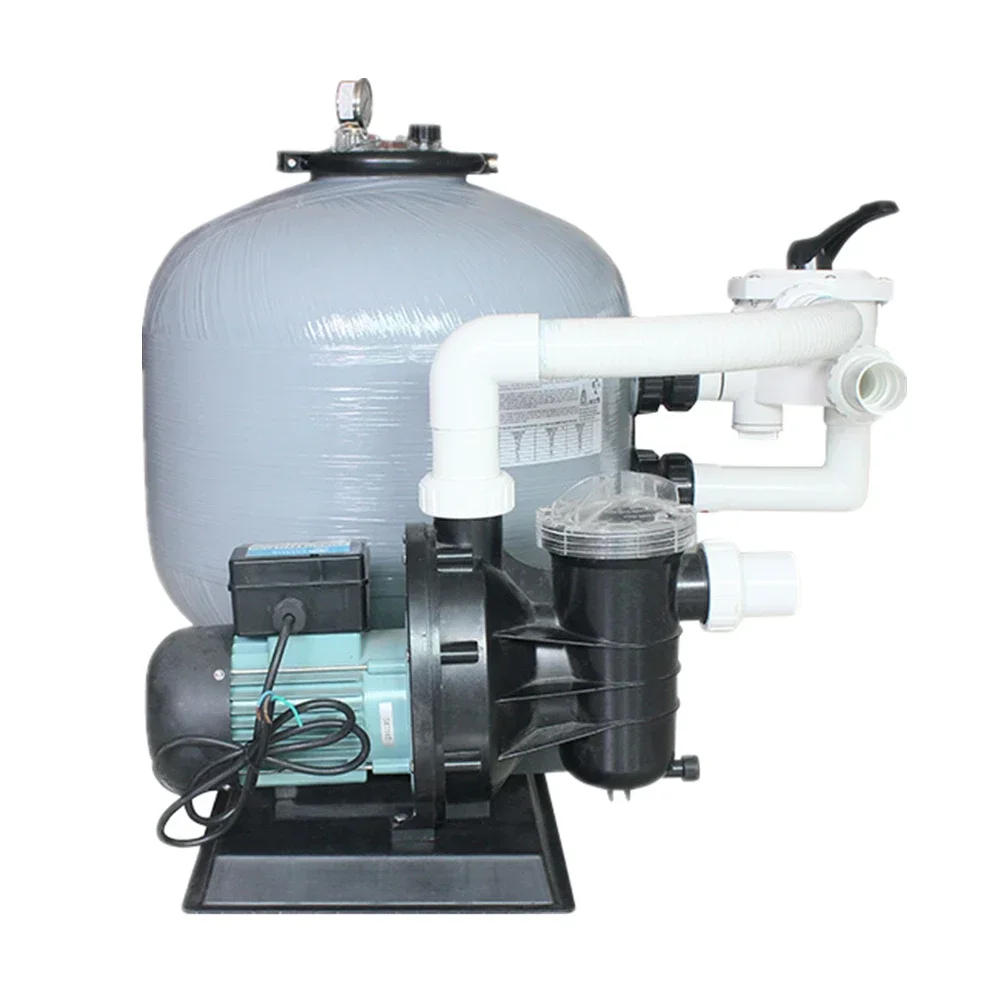 Sand Filter Filtration Pump Combo Fiberglass Automatic Backwash Pool Equipment & Accessories Swimming Pool Sand Filter