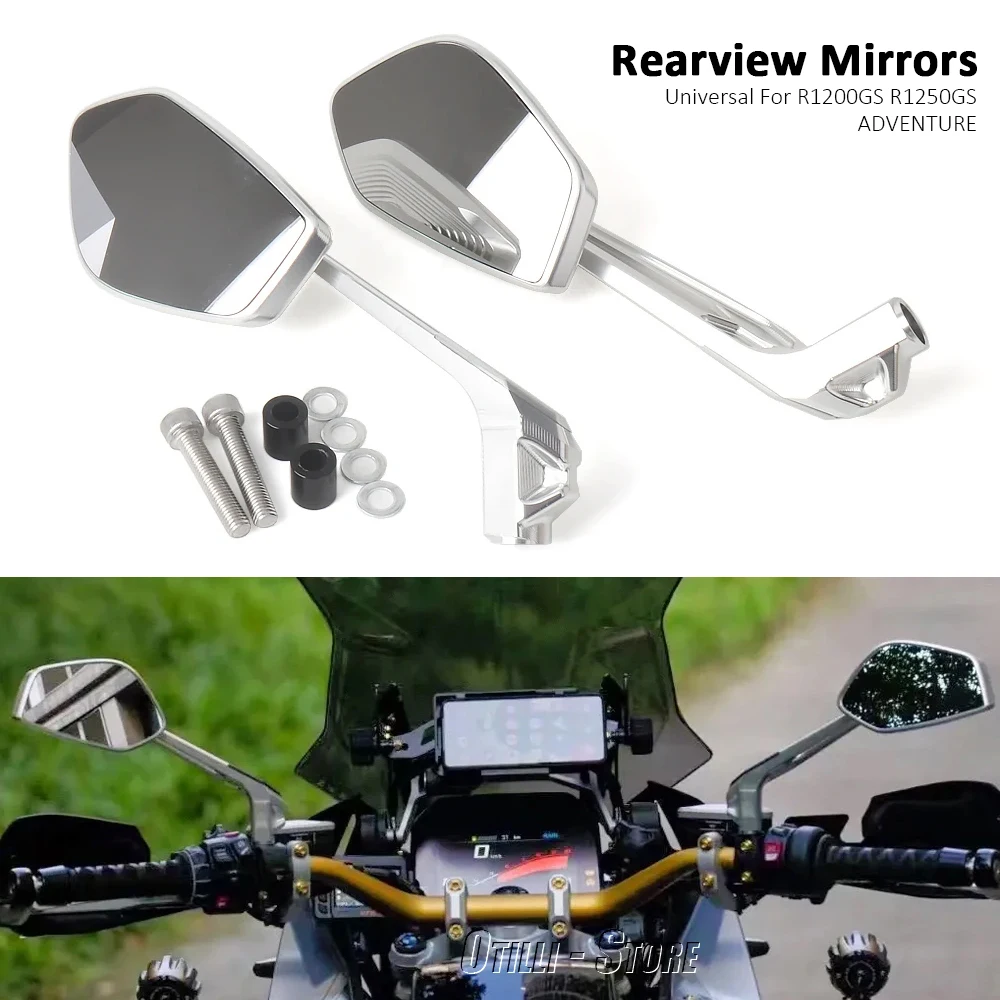 

Motorcycle Accessories Rearview Side Mirrors For BMW R 1200 GS R1250GS ADV S1000XR F700GS F800GS F800R G310R G310GS F900R F900XR