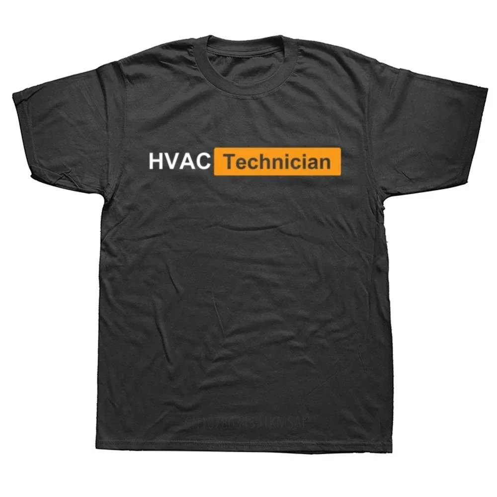 

Funny Hvac Technician Printed T-Shirt Men Street Trend Harajuku Summer New T Shirt Casual Round Neck Short Sleeve Tops