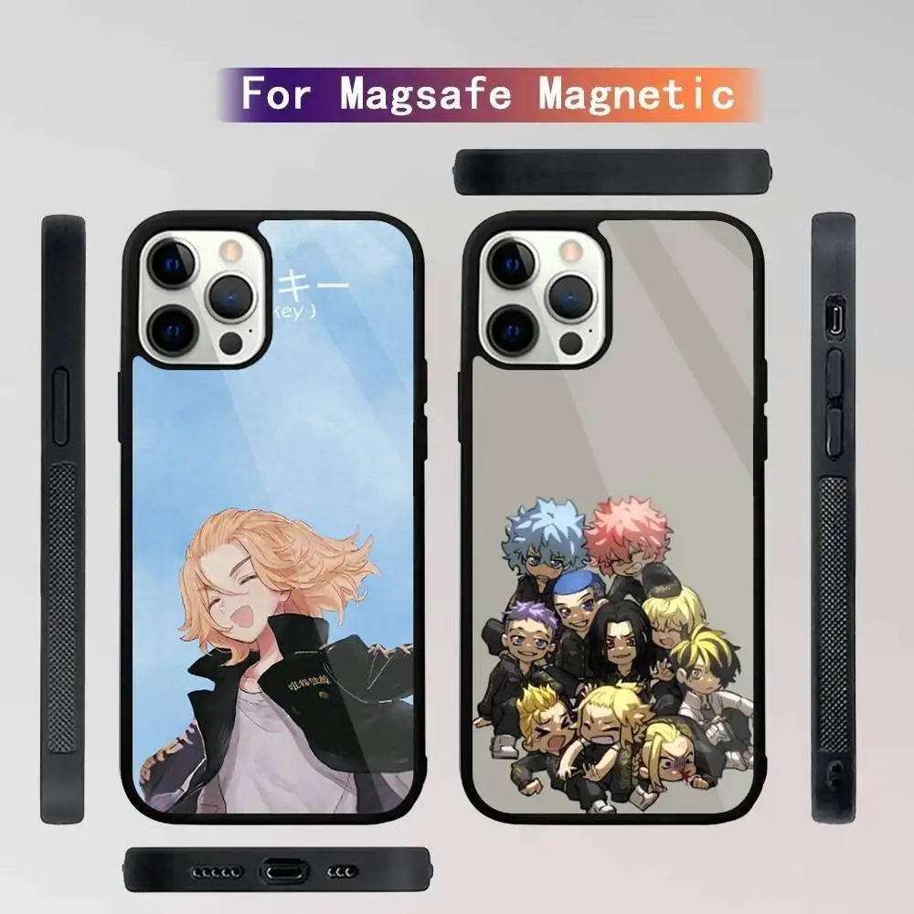 

Anime T-Tokyo Revengers Phone Case For iPhone 16,15,14,13,12,11,Plus,Pro,Max Mini Magsafe Magnetic Wireless Charging