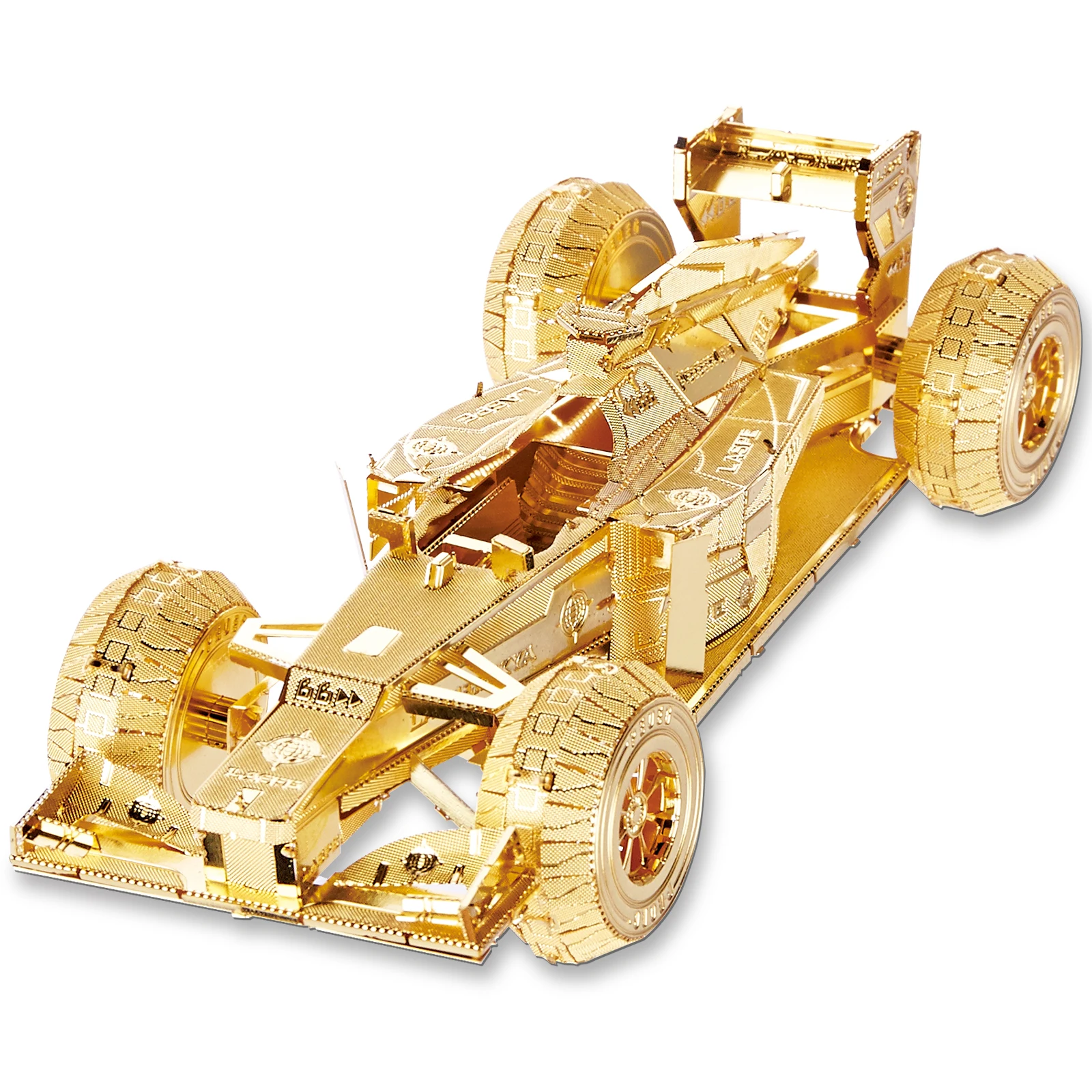 Piececool Model Building Kits Racing Car 3D Metal Puzzle Assembly Model Kits Creative Toy