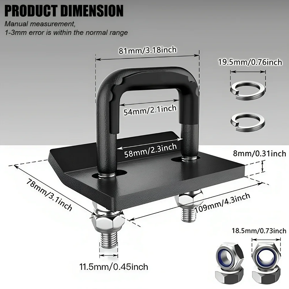 ตัวล็อคยูโบลท์อเนกประสงค์ ป้อง - U Lock Heavy Duty บทวิจารณ์และราคา