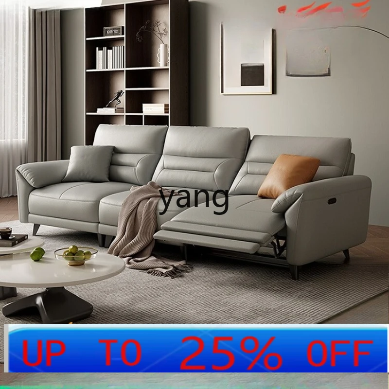 

LTT electric adjustable living room zero against the wall three-person first class sofa