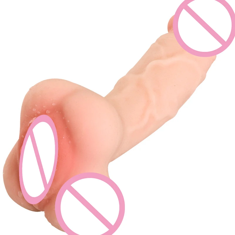 Real Dildo Penis Sleeve Condom Extender Realistic Anal Vagina Pussy Male Masturbation Cup Adult Sex Toys for Couple Women Gay