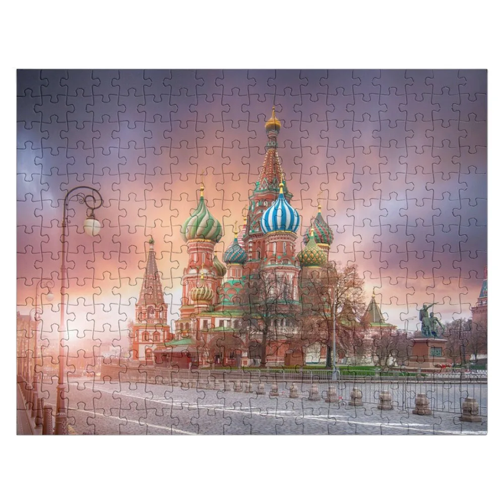 

Saint Basil's Cathedral in Moscow, Russia Jigsaw Puzzle Wood Animals Wooden Animal Puzzle Puzzle Custom Personalized Baby Toy