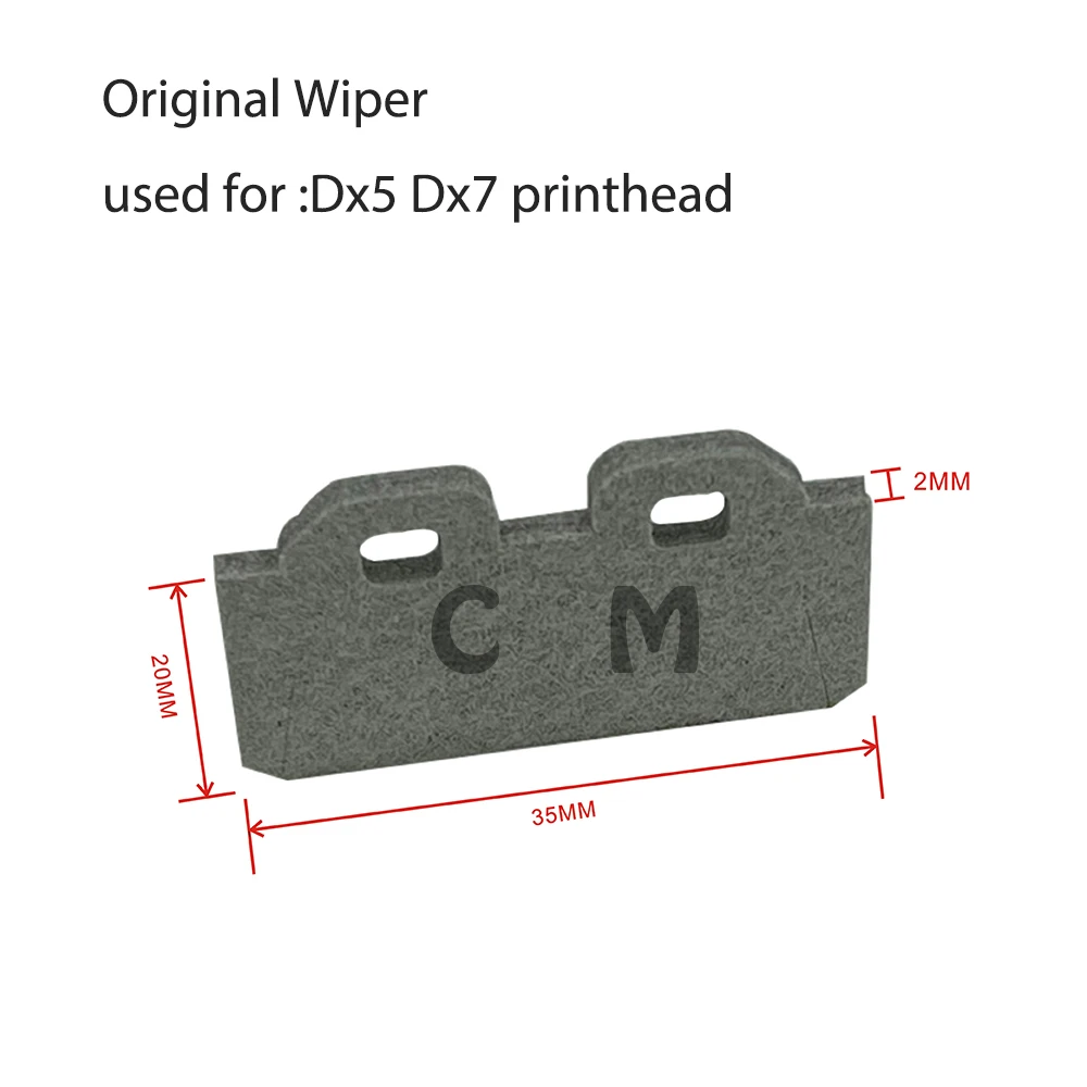 For Roland DX7 Printhead Wiper With Burrs Head Felt For Roland RE640 RF640 VS640 RA640 RJ740 BN20 Printer Cleaning Unit