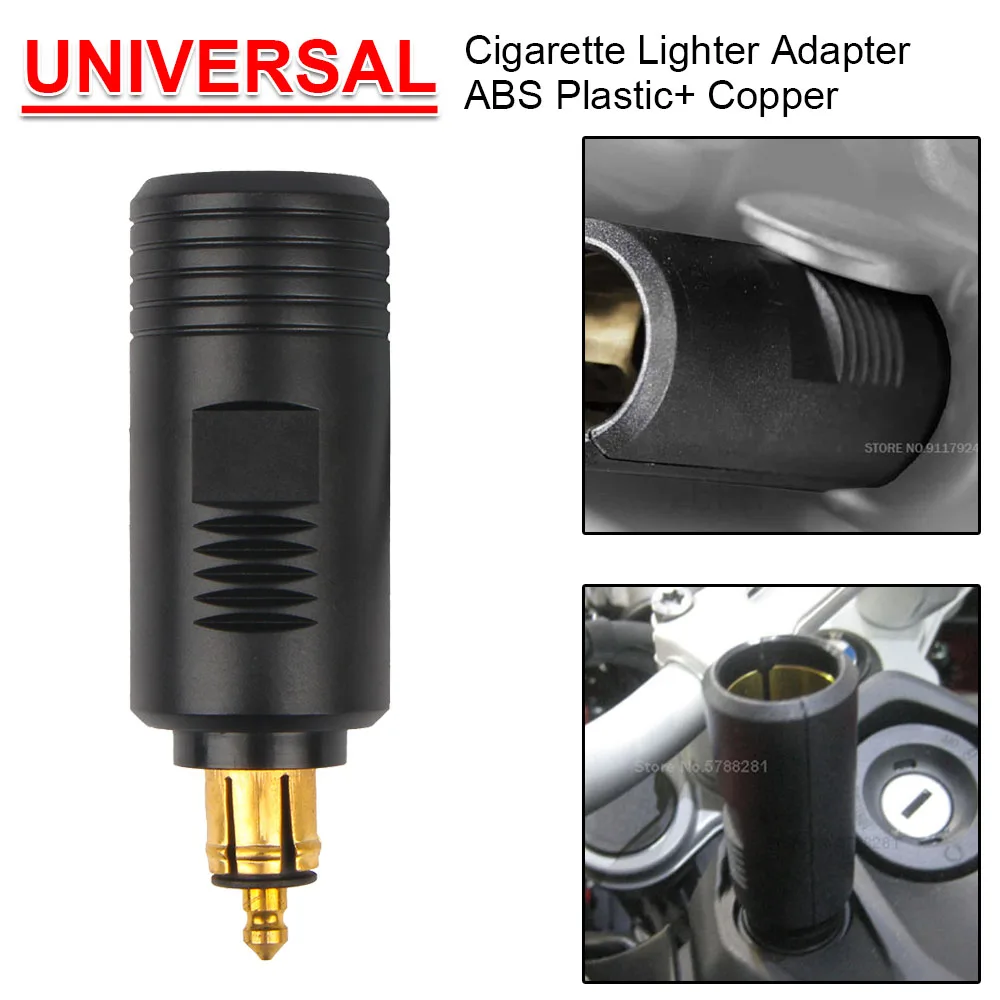 Motorcycle Cigar Lighter For BMW S1000XR S1000RR R9T R1300GS R1200GS R1250GS F800GS R1250 GS R1200RT F650GS F750GS F850GS F900R