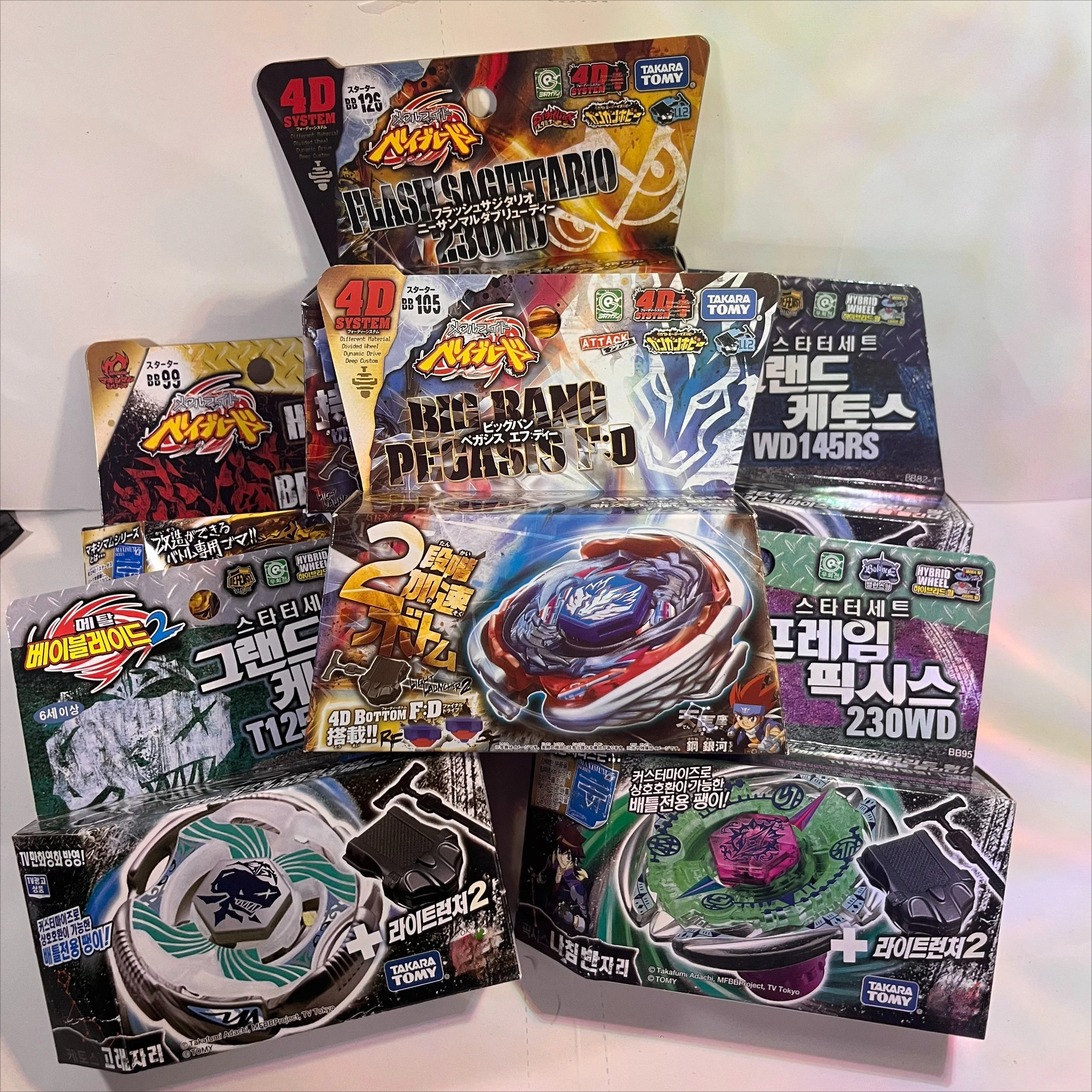 

Takara Tomy Metal Fusion Gyro Combat Toys BB99 BB104 BB122 BB106 BB108 BB105 BB128 BB109 BB124 BB126