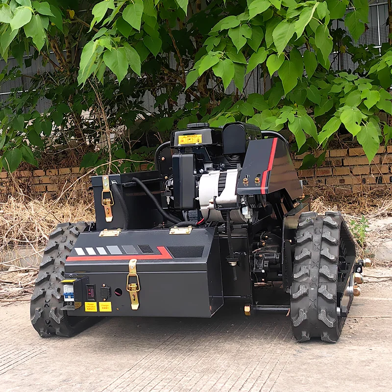 Robot tosaerba telecomandato personalizzato Attrezzatura forestale agricola economica commerciale