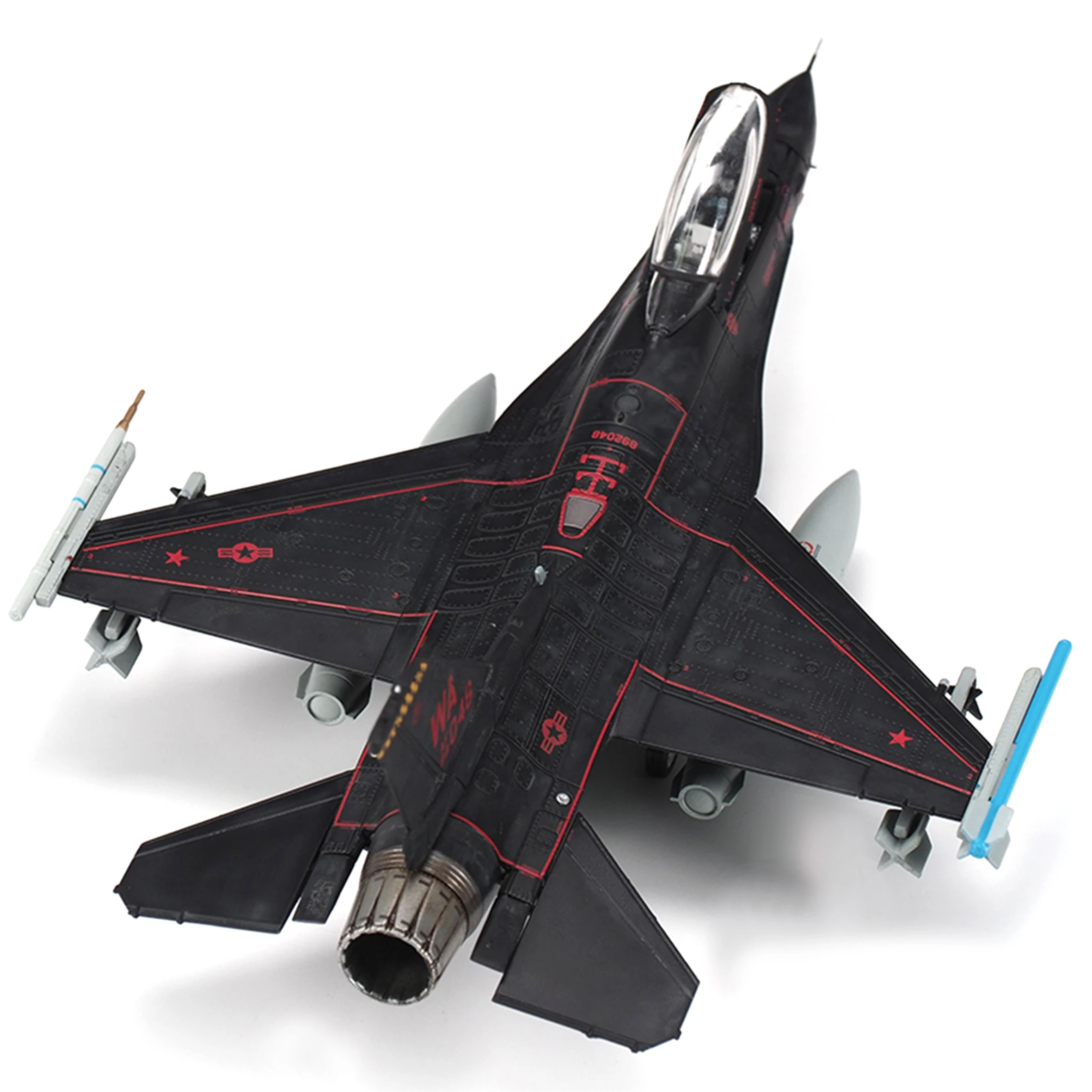 1/72 CA721605  US F16 F-16C fighter model Block 42 64th Intruder Squadron \