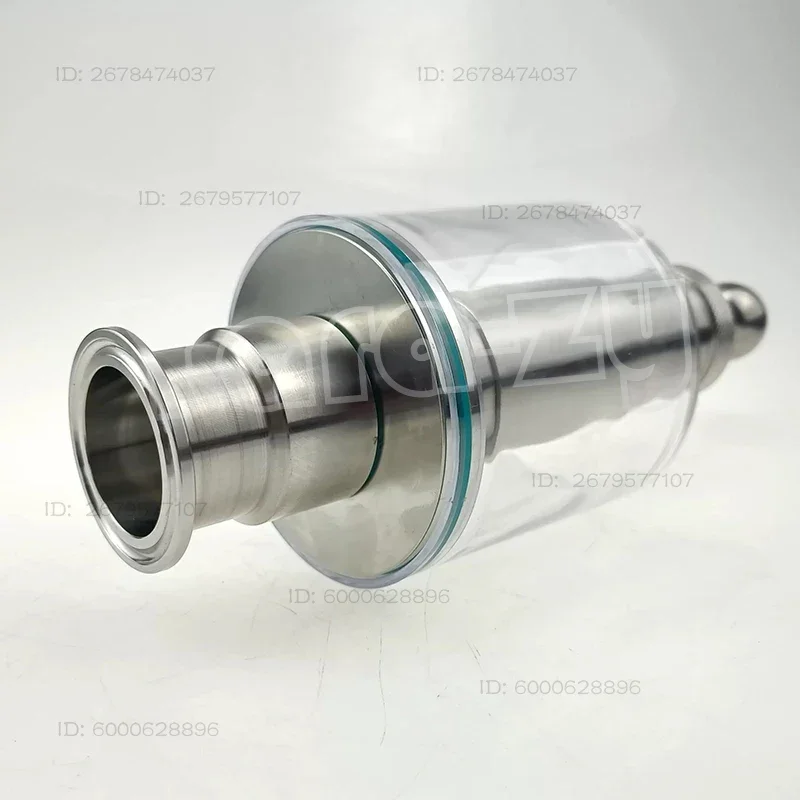 304 Stainless Steel Quick Fit Water Seal Breathing Exhaust Valve For Beer Fermentation Tank Glass Cover