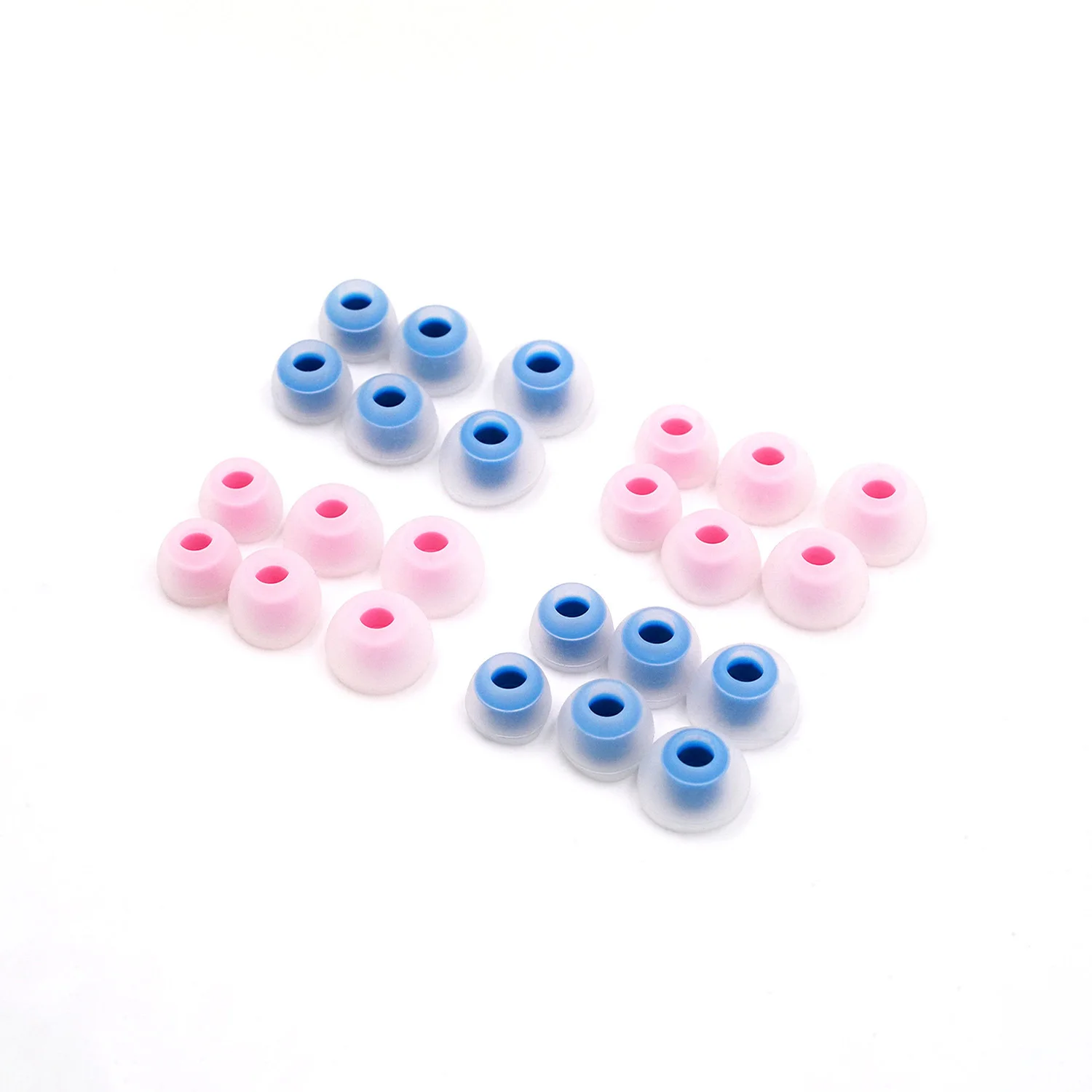 BQEYZ Silicone Memory Foam Eartips 5 or 9 or 12 Pairs S M L Replacement Ear Tips Noise Isolation for In Ear Monitor