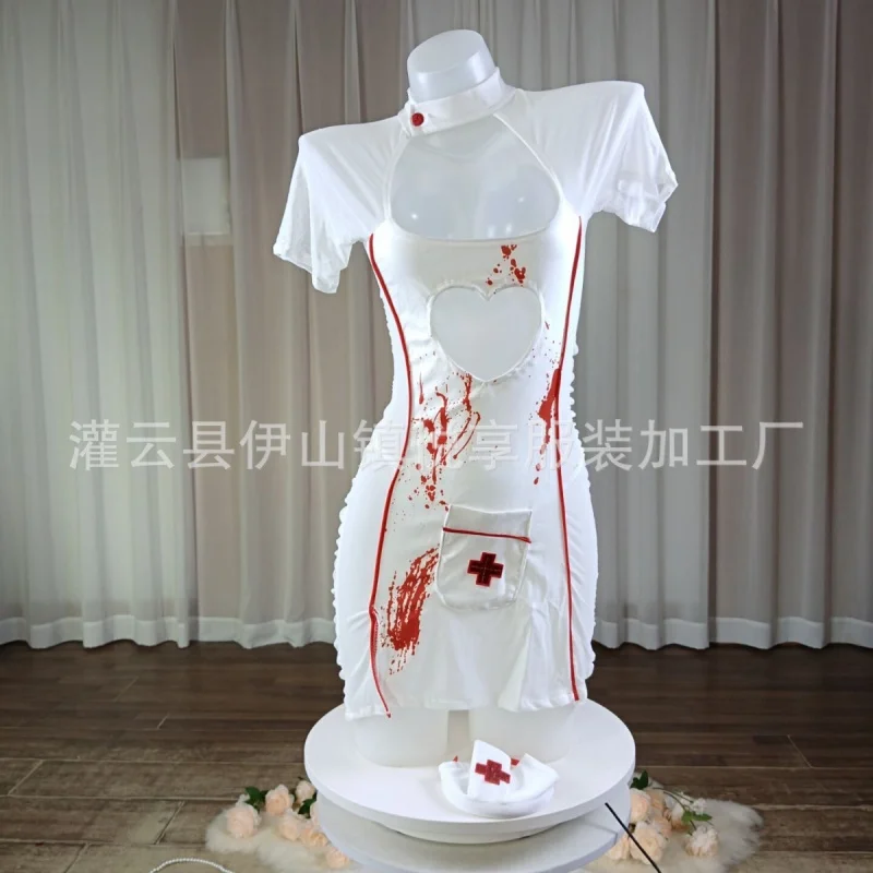 

New Halloween Nurse Dress, Dark Night Little Nurse Outfit