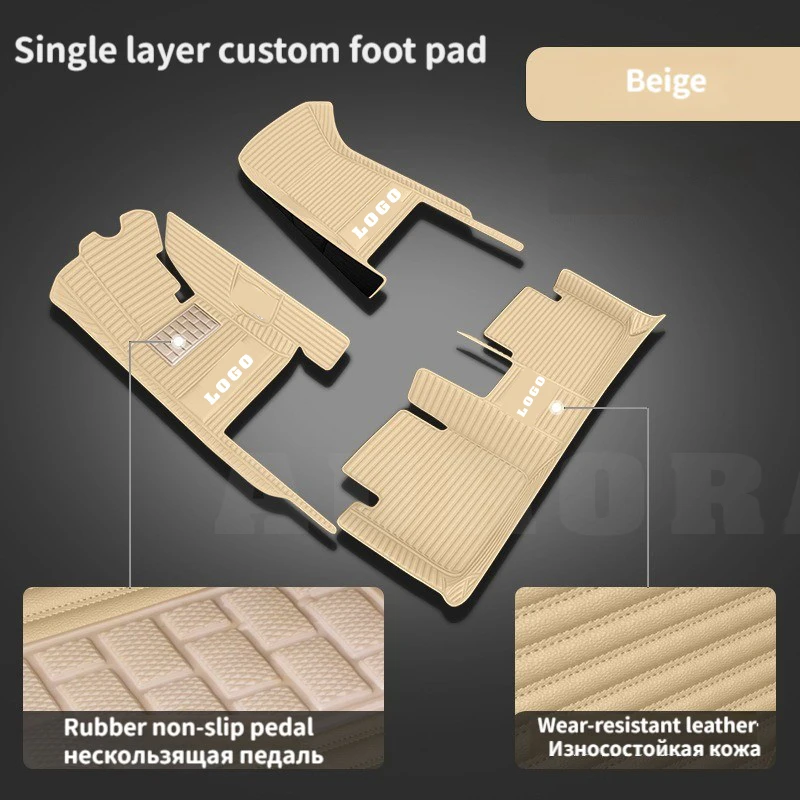 

Luxury Scratch Resistant Waterproof Car Floor Foot Mats For Toyota Lada Renault Kia Volkswage Honda BMW BENZ Auto Accessories