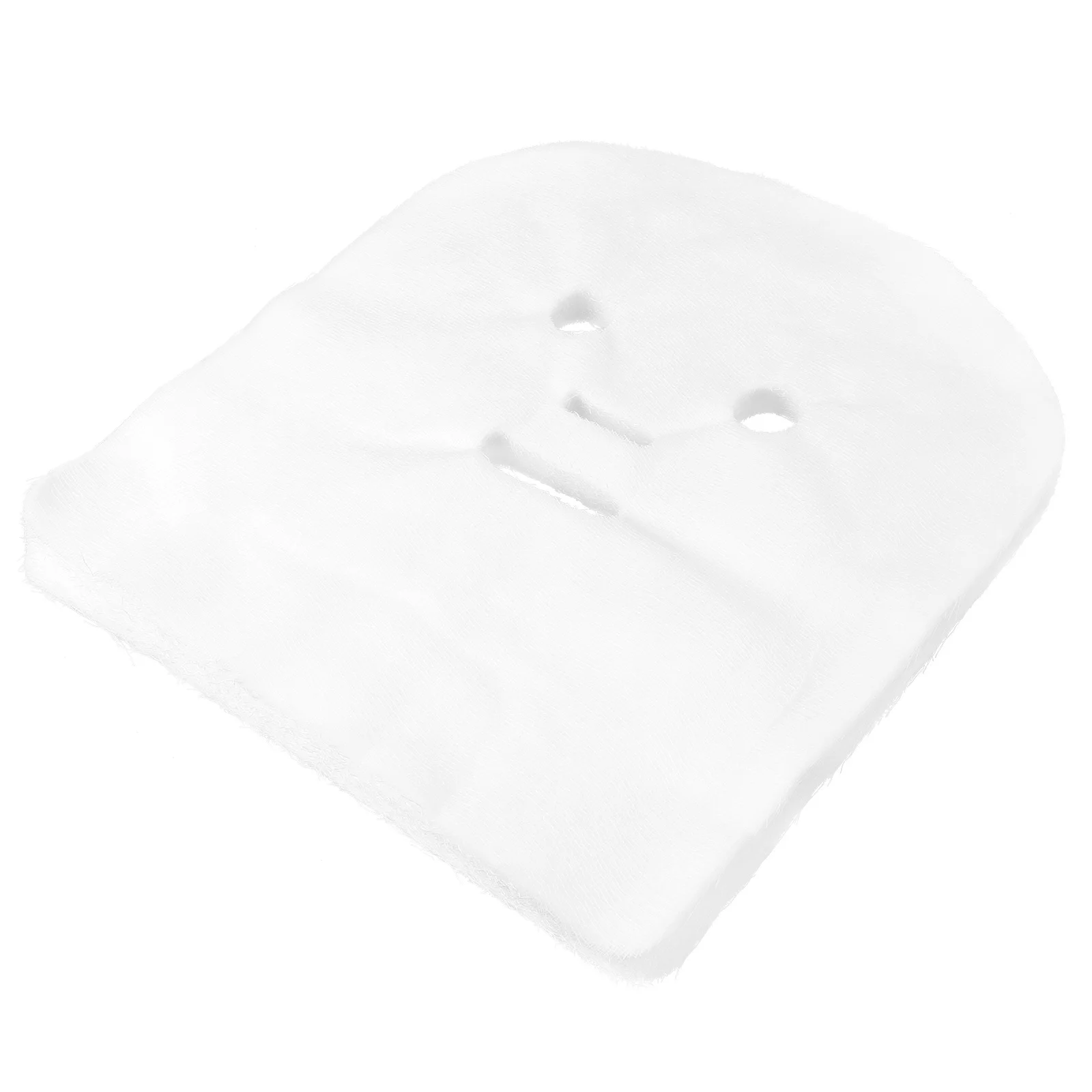 100 Uds. Hojas de mascarilla Facial de gasa de algodón para belleza, cuidado de la piel transpirable, uso higiénico profesional, viaje a casa
