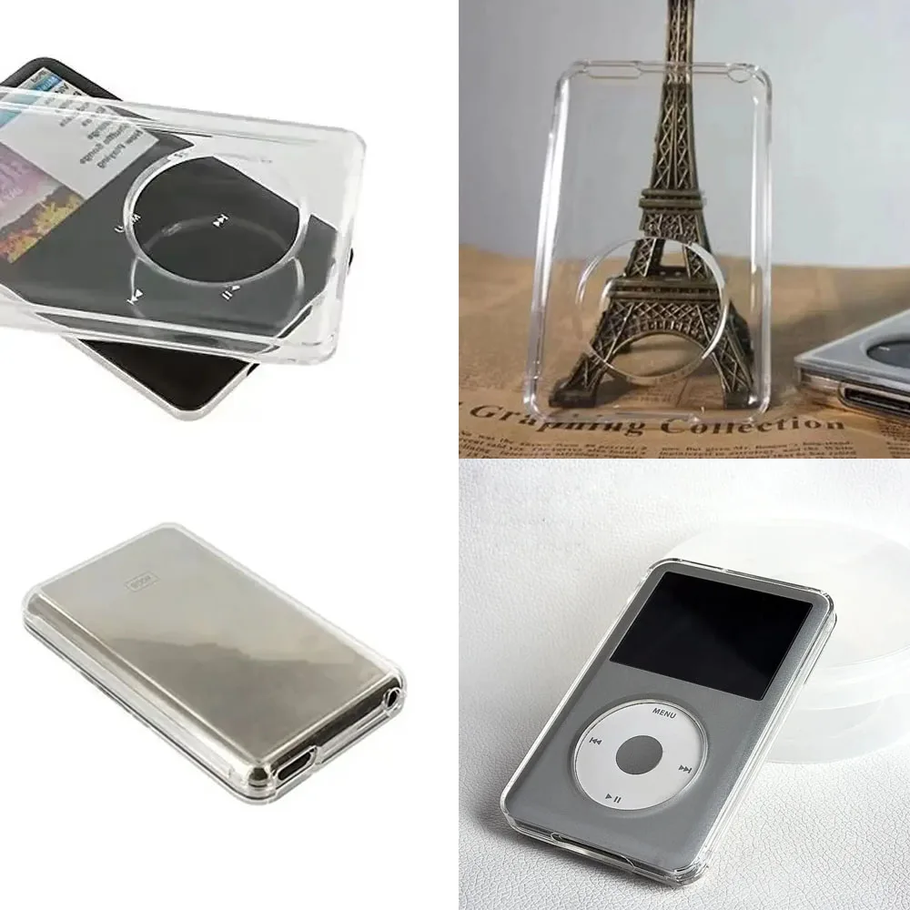 

Full Protective Crystal Transparent Clear Hard Cover Case Protector For iPod Classic 6th Gen 120GB 160GB 80GB Thin Version Skin