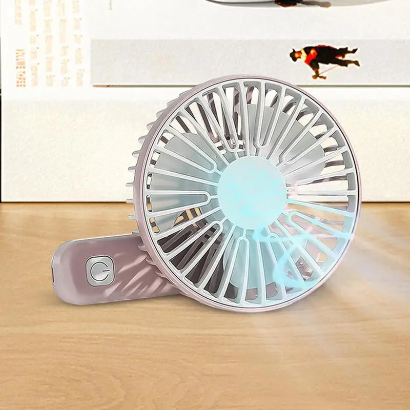 Portable Fan Rechargeable Personal Fan With USB Charging Handheld Electric Fan USB Fan Creative Handheld Fan For Indoor Hot