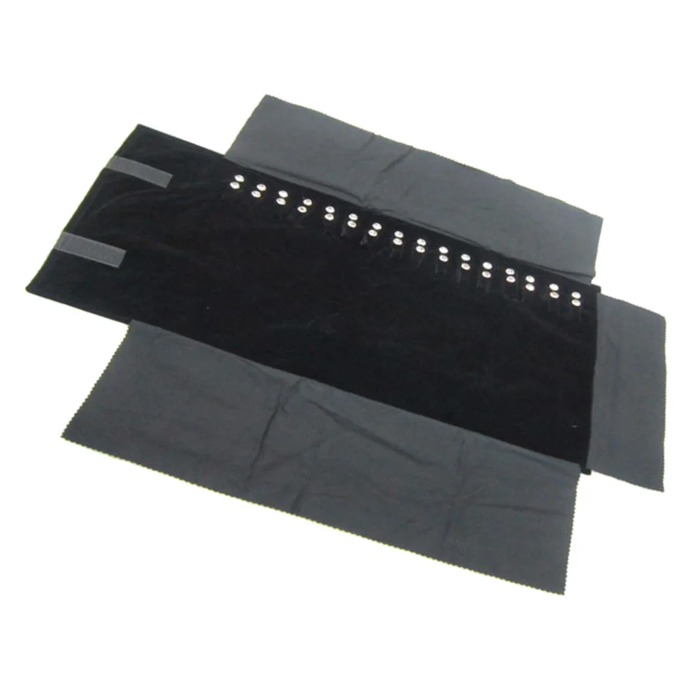 Roll For Jewelry Roll Earrings Necklace Bag Bag Necklace Ring Storage Organizer Travel Case Jewelry Packaging Display Tool