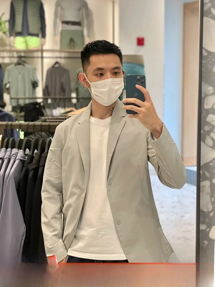 

Dingli рекомендуется легкий ветрозащитный водостойкий 3D портной элитный повседневный мужской костюм Pred против морщин Jaet