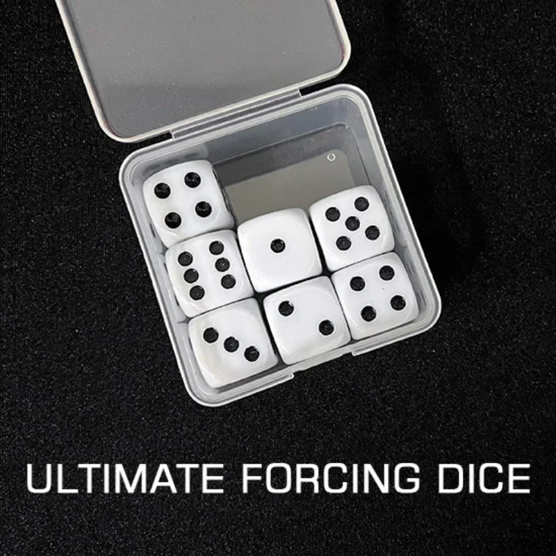 Ultimate Forcing Dice Close Up Magic Trick Force a Number Mentalism Magic Magia Magie Magcians Prop Accessory Illusion Gimmick