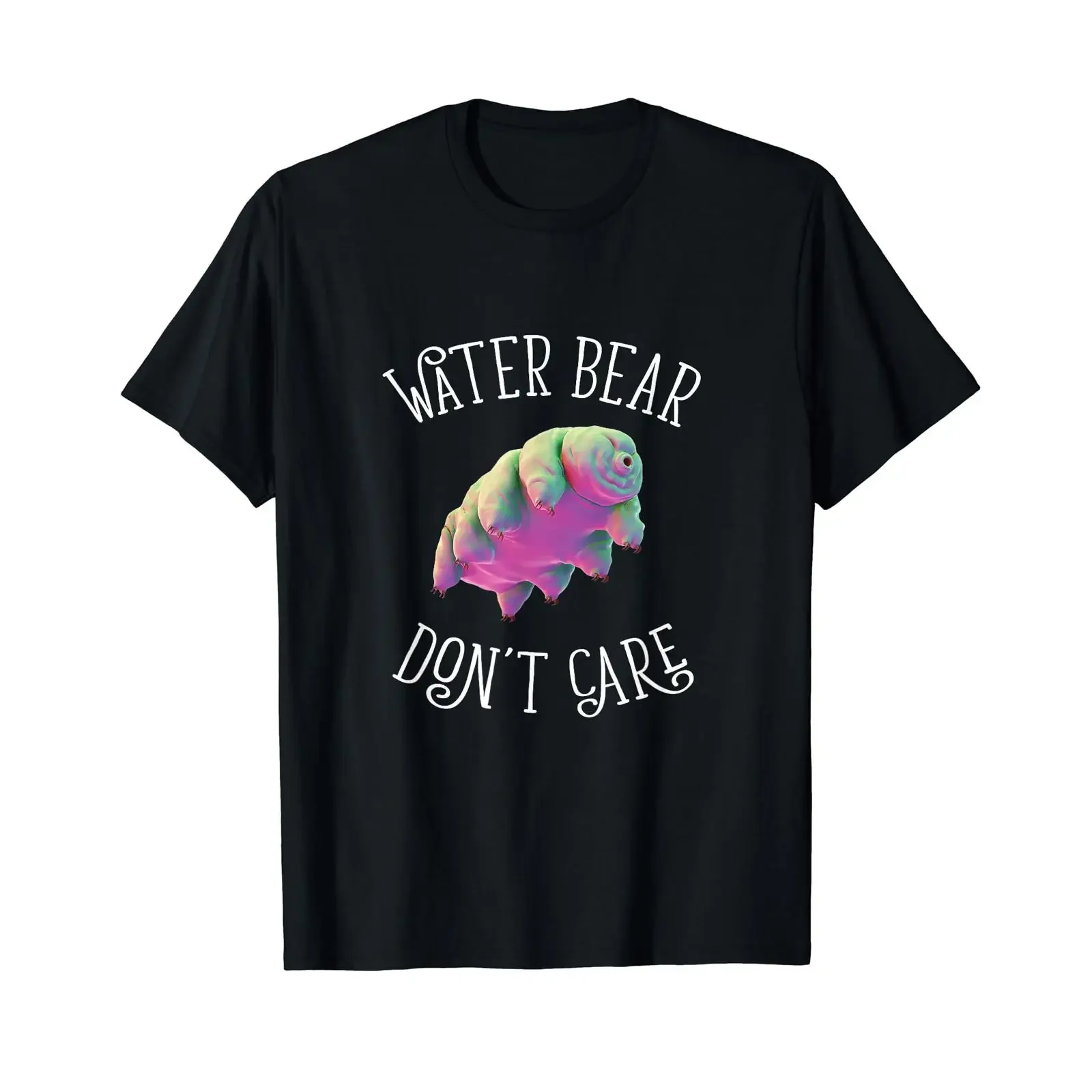 Water Bear Dont Care Biologist T Shirt vintage Washed Stylish Casual Unisex Comfortable Top For Everyday Wear fashion