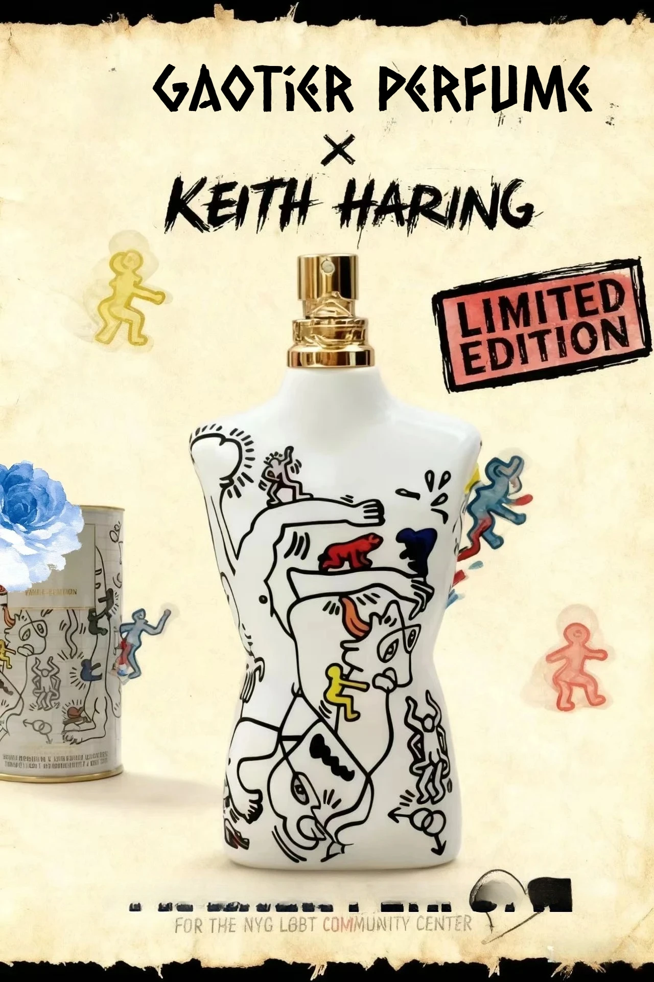 Auténtico perfume francés de París, fragancia de botella sutil y allurina de diseño exquisito, feromonas de citas escandalosas desnudas