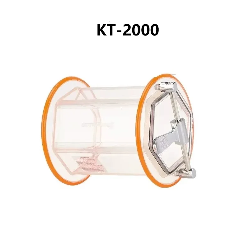 Capacità 5 kg tamburo rotante/secchio per KT-2000 bicchiere per lucidatrice, barile per lucidatura gioielli