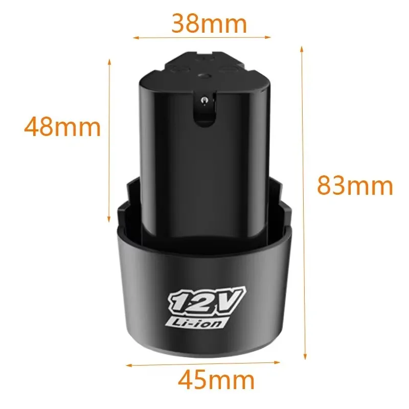 Nuovo 12V 1500mAh-3000mAh Batteria ricaricabile universale agli ioni di litio per utensili elettrici Smerigliatrice angolare Trapano Cacciavite elettrico