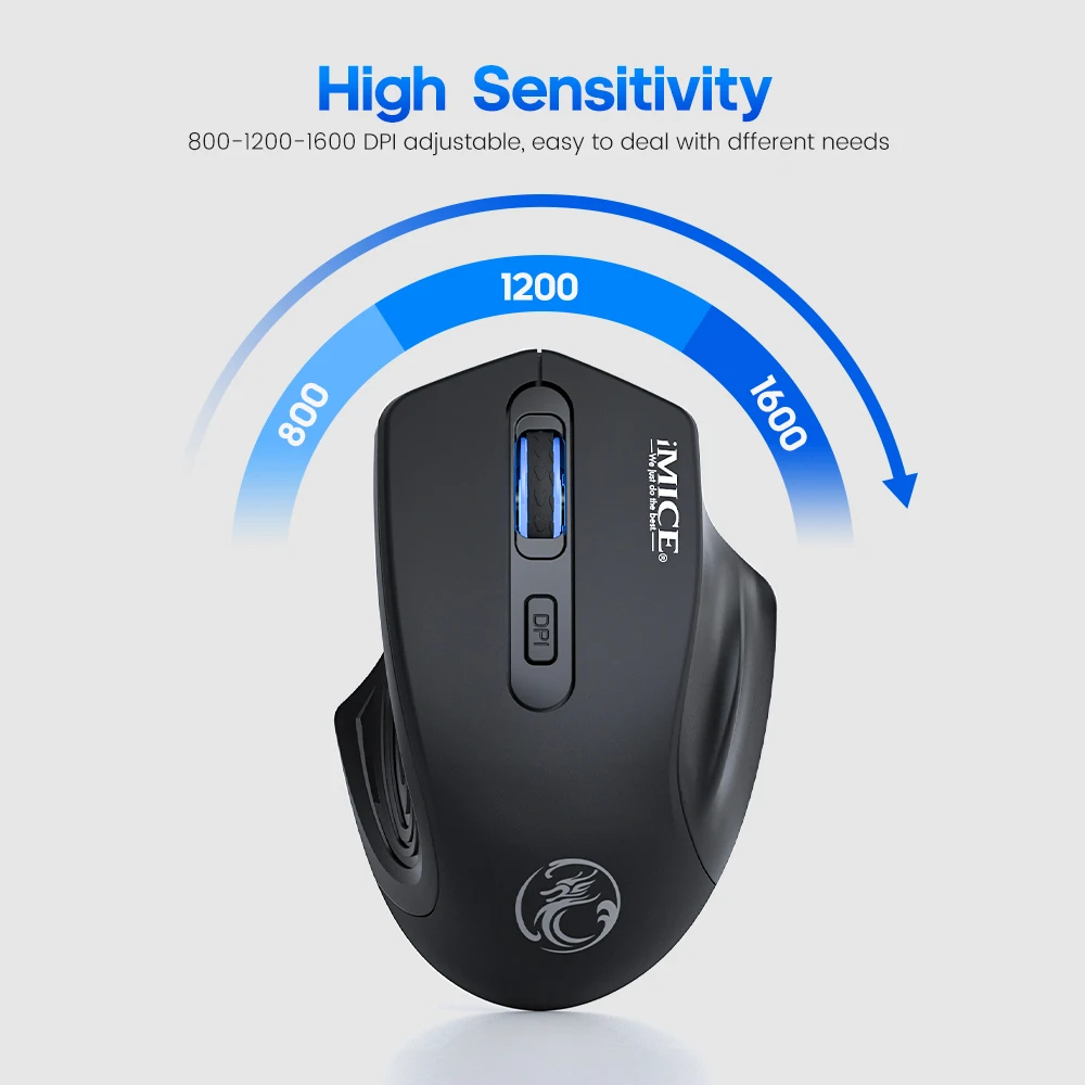 Wireless Mouse Bluetooth Mouse Rechargeable Wireless Mouses for Laptop Gaming Mice Ergonomic Silent Usb Gamer Mause Computer PC