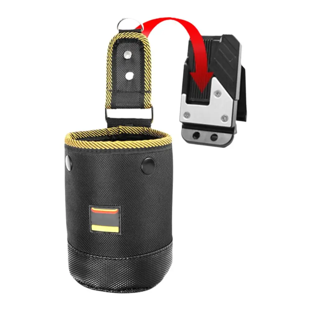 New Oxford Cloth Tool Bag Rotatable Quick-hanging Nail Tool Pouch For Woodworking Electrician Mechanic Tool Organizer H0G6