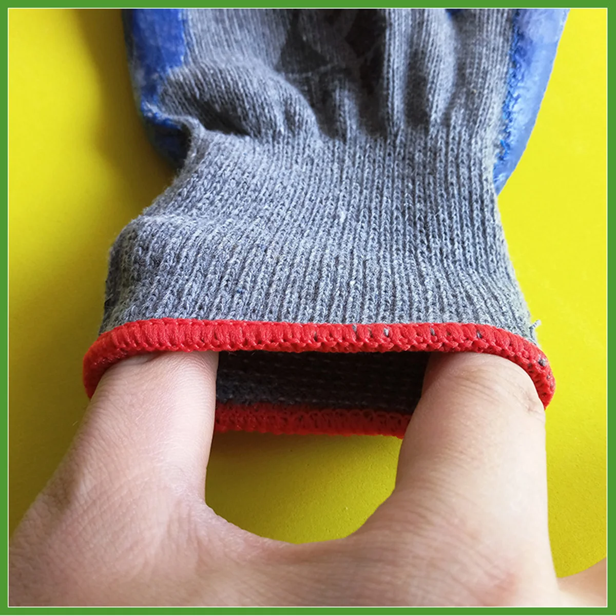 1 زوج المضادة للانزلاق قطع مقاومة قفازات العمل القطنية الواقية لتنظيف البستنة البناء فحص المجوهرات الصناعية