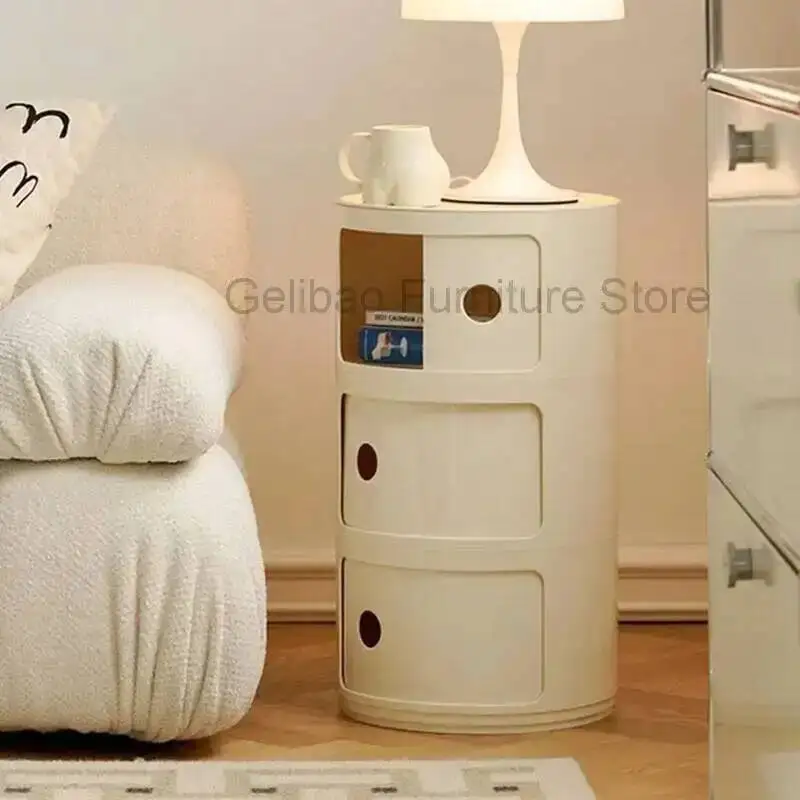 

Bedside Living Apartment Plastic Table Room Gaming Modern Drawer Storage Night Stand Patio Mesita De Noche Library Furniture