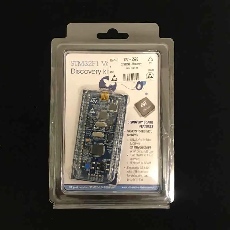 

1pc STM32VLDISCOVERY Cortex-M3 (STM32 development board includes ST-LINK/V2)