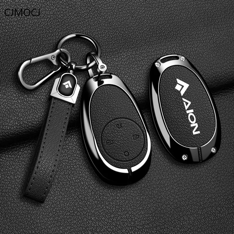 Premium Zinc Alloy Key Cover Case for AION V/Y/RT T-Rex / AION UT Parrot Dragon (2023) - Protective Key Fob Shell Keychain