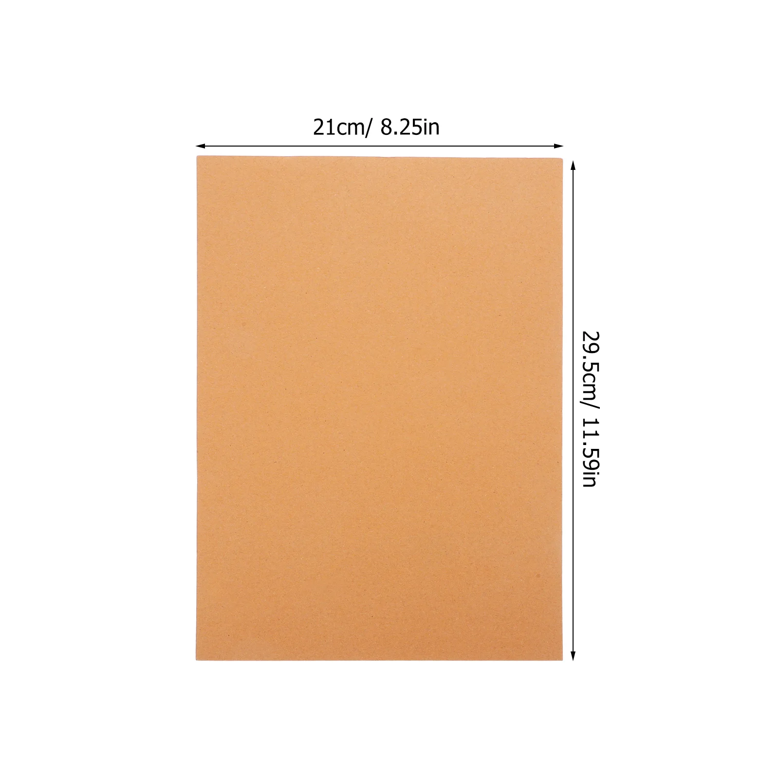 100 feuilles de papier Kraft A4, papier vierge pour dessin, peinture, fournitures artisanales de bricolage, familles, enseignants, atelier, fête d'anniversaire, Art