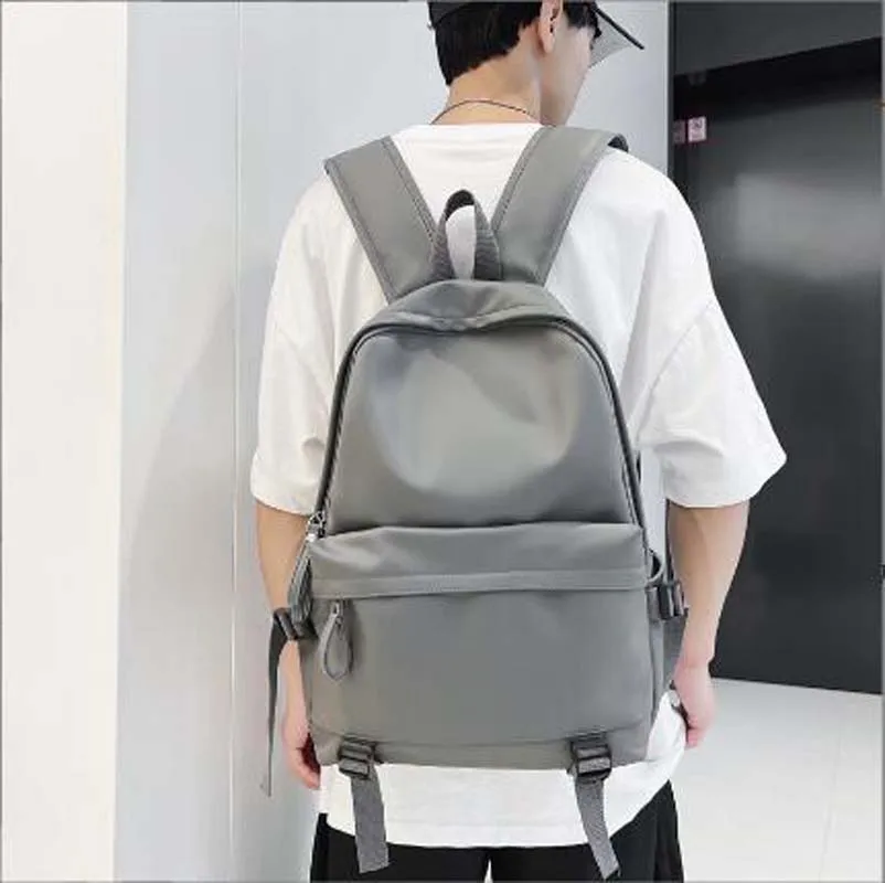 2025 New Korean Men Women's Fashion Leather Backpack High Quality Soft Leather Travel Shoulder Bags Large Capacity School Bag