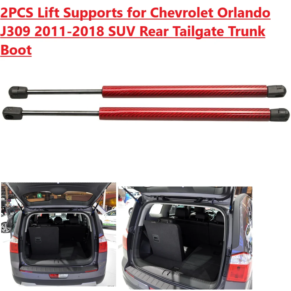 

2PCS Back Door Stay Lift Support for 2011-2017 2018 Chevrolet Orlando J309 MPV Rear Tailgate Boot Gas Spring Struts Prop Damper