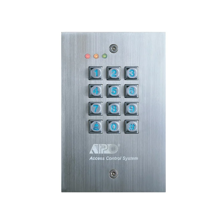 DK-2881D (P2) Wi-Fi Access Control Mobile App Keypad Kit with Egress Button IP66 Waterproof 1100 Users