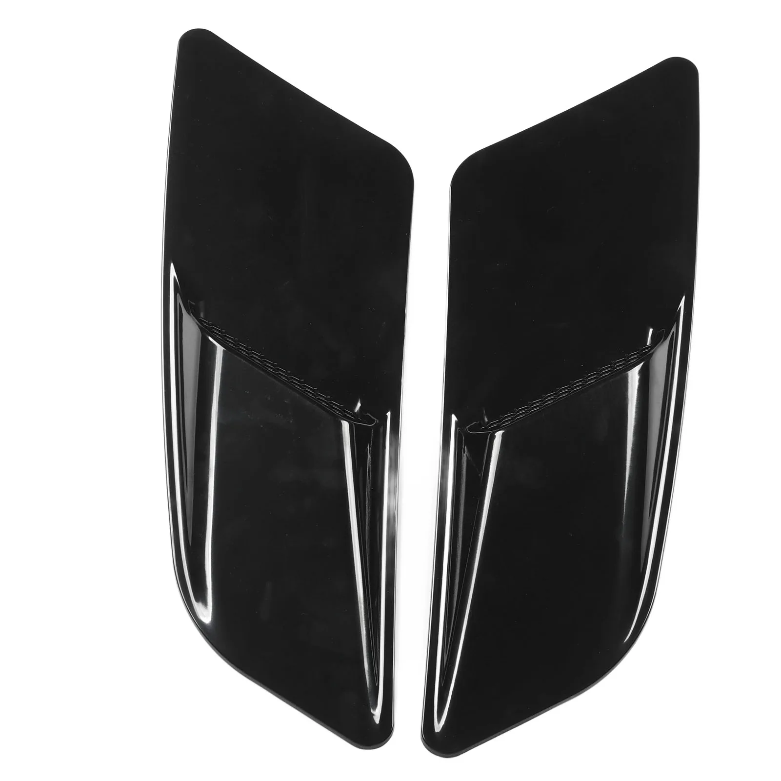 

2 Pcs Engine Bonnet Air Vent Cover Front Bonnet Decoration Replacement for Ford Mustang 2015 to 2017 Car Intake Decoration