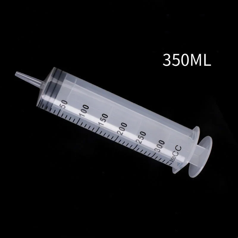 New Scale Marked Large Syringe 350ml 500ml Reusable Pet Feeding Pump Multifunctional Enema Syringe Animal Care Accessories