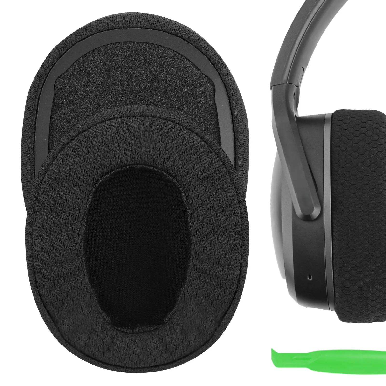 

Geekria Earpads for Skullcandy Crusher Wireless Crusher Evo Crusher ANC Hesh 3 Headset Replacement Headphone Mesh Fabric Ear pad