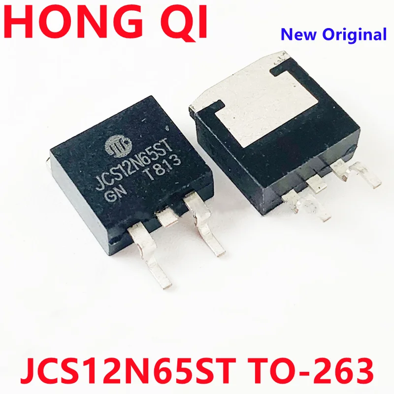 5PCS New Original JCS12N65ST 12N65 650V 12A TO-263 In Stock