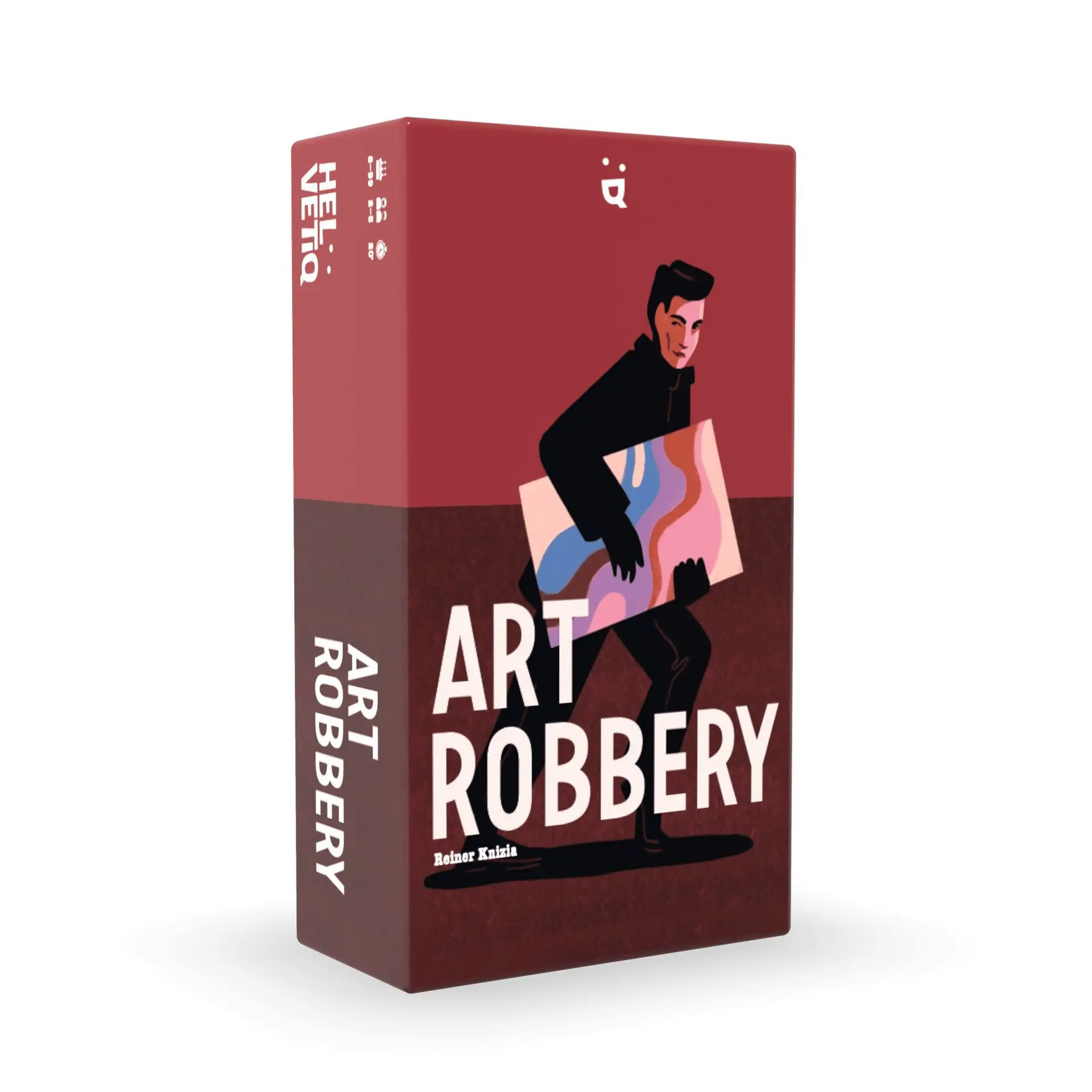 Art Robbery englische Version Brettspiel RK Works Eisen lässiges Karten-Sammelspiel für Erwachsene