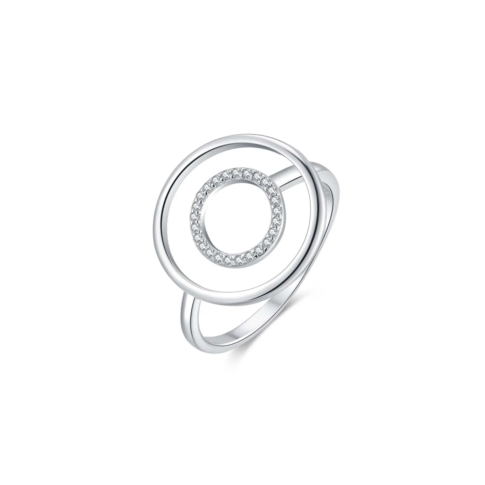 VEWANT anello da donna rotondo con cerchio regolabile in argento Sterling 925 riciclabile di lusso Fine Jewelry 2024 regalo di compleanno per