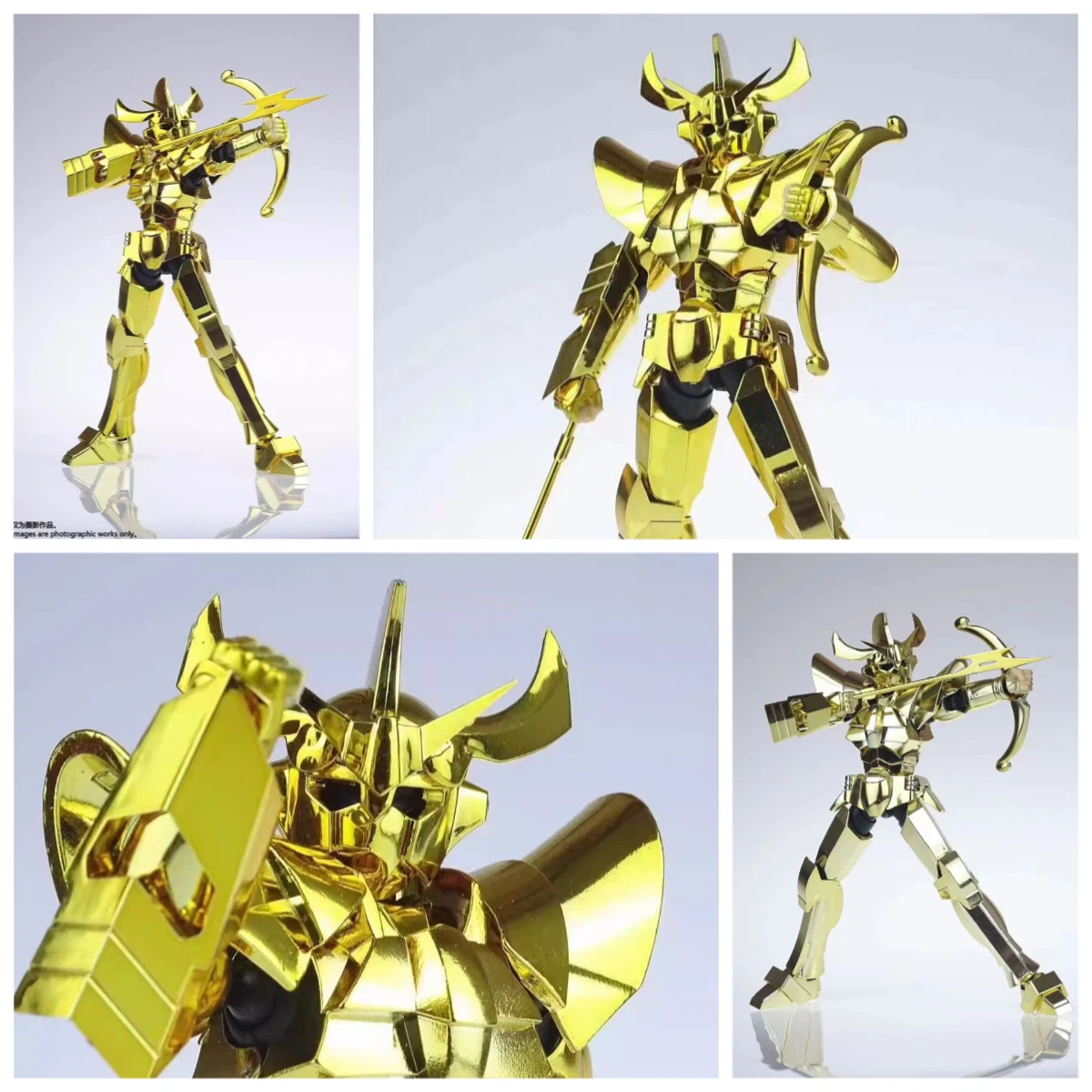 

In Stock CS Model Saint Seiya Myth Cloth EX Fake Sagittarius Aiolos-Galaxy War Knights of Zodiac Metal Armor Anime Action Figure