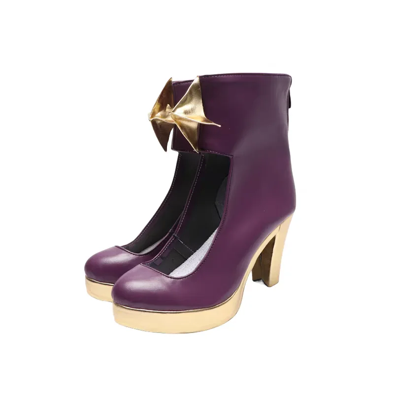 Anime Gushing over Magical Girls Hiiragi Utena Cosplay Shoes Boots Halloween Props